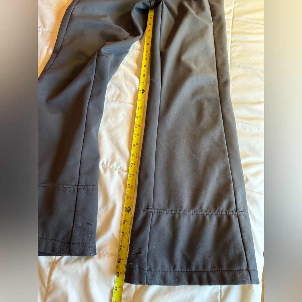 Women's The North Face Apex Softshell Ski Pants Black Charcoal, Size M, Flaws - Picture 13 of 14